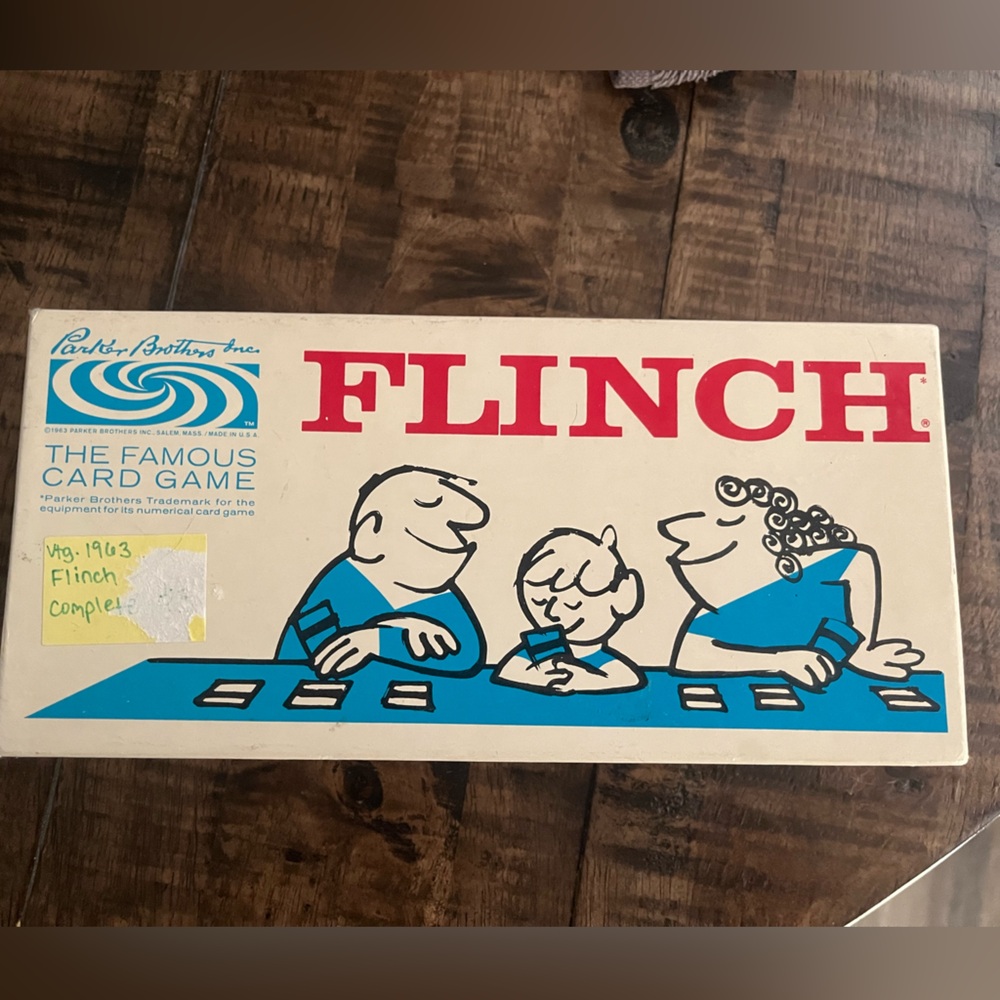 Parker Brothers Flinch Card Game